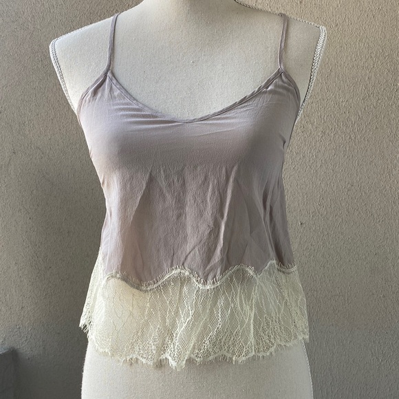 100% Silk Lace Cami - Picture 1 of 2